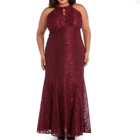 Night Way Collections | Dresses | Womens Formal Dress Plus Sizes 4w 16w 22w Nightway Maroon Halter Fulllength | Poshmark Night Way Collections | Dresses | Womens Formal Dress Plus Sizes 4w 16w 22w Nightway Maroon Halter Fulllength | Poshmark